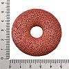 Natural Lava Rock Disc Big Pendants G-M203-11-3