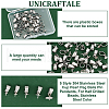 Unicraftale 40Pcs 5 Style 304 Stainless Steel Cup Pearl Peg Bails Pin Pendants STAS-UN0055-01-5