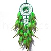 Iron & Glass Chips Pendant Hanging Decoration PW-WG35869-01-1