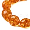 Resin Imitation Amber Beads Strands X-RESI-Z017-03-3