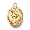 Ion Plating(IP) 304 Stainless Steel Pendants STAS-P371-048G-1
