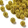 Pave Disco Ball Beads X1-RB-A130-10mm-17-2