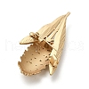 Flower Alloy Brooches for Backpack Clothes JEWB-A034-05MG-2