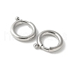 316 Surgical Stainless Steel Spring Gate Rings STAS-H234-06P-03-2