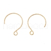 Ion Plating(IP) 316 Surgical Stainless Steel Earring Hooks STAS-D183-03G-01-2
