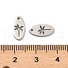 Non-Tarnish 304 Stainless Steel Charms STAS-K265-06P-2