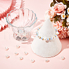 SUNNYCLUE 200Pcs ABS Plastic Imitation Pearl Bead KY-SC0002-03-4