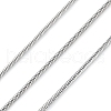 304 Stainless Steel Round Snake Chains CHS-M009-01P-03A-1