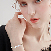  4 Strands 2 Colors Electroplate Non-magnetic Synthetic Hematite Beads Strands G-NB0002-67-6