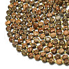 Natural Starburst Jasper Beads Strands G-C116-A40-02-3