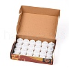 Plastic Flameless LED Tea Light Candles AJEW-H123-01B-5