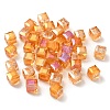 Electorplated Glass Beads EGLA-E006-1D-3