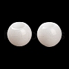 Natural White Jade European Beads G-R488-01H-3