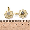 Natural Labradorite Pendants G-B123-02G-09-3