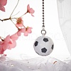Plastic Pendant Decoration HJEW-WH0008-30P-4