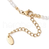 Shell Pearl Beaded Necklaces for Women NJEW-JN04980-5