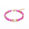 Natural Chalcedony Beaded Bracelets for Women CG6931-12-1