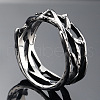 304 Stainless Steel Finger Rings FS-WG2B888-01-1