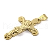 PVD Vacuum Plating 304 Stainless Steel Pendants STAS-Z080-15G-2
