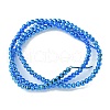 Baking Painted Synthetic Non-Magnetic Hematite Beads Strands G-H020-K01-06-2
