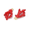 Alloy Enamel Pendants X-FIND-M081-01G-2