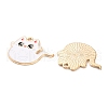 Halloween Alloy Enamel Pendants ENAM-Z022-02I-2
