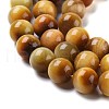 Natural Tiger Eye Beads Strands G-G099-10mm-9-3