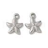 304 Stainless Steel Pendants STAS-I330-058P-1