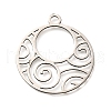 Bohemian 201 Stainless Steel Pendants STAS-B083-12P-1-1