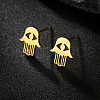 Stainless Steel Stud Earring LM7211-2-3