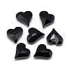 Pointed Back Glass Rhinestone Cabochons RGLA-T031-12x13mm-23-1
