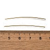 Brass Flat Head Pins KK-H502-01G-G-3