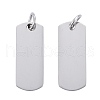 Anti-Tarnish 304 Stainless Steel Pendants STAS-I311-30P-1