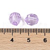 Transparent Acrylic Beads OACR-Q015-01D-3