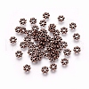 Tibetan Style Alloy Daisy Spacer Beads K096C061-2