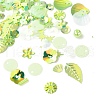 Plastic Paillette Beads DIY-P025-05G-4