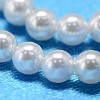 Round Shell Pearl Bead Strands BSHE-L011-2.5mm-A013-4