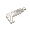 304 Stainless Steel Charms STAS-G345-01P-L-2
