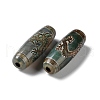 Tibetan Style dZi Beads TDZI-E004-10-3