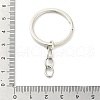 Iron Split Key Rings with Chain FIND-B028-20P-3