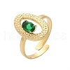 304 Stainless Steel Cuff Rings for Women RJEW-D302-03G-12-2