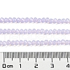 Baking Painted Transparent Glass Beads Strands DGLA-A034-J2mm-B06-5