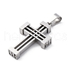 304 Stainless Steel Pendants STAS-L286-02P-2