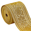Gorgecraft 4.6~5 Yards Ethnic Style Polyester Jacquard Ribbon for Sewing Decoration OCOR-GF0003-96E-1