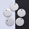 304 Stainless Steel Pendants STAS-I140-15C-S-1