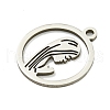 Non-Tarnish 201 Stainless Steel Pendants STAS-M015-15P-2