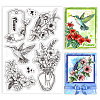 Custom PVC Plastic Clear Stamps DIY-WH0448-0561-1