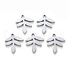 Tarnish Resistant 304 Stainless Steel Pendants X-STAS-N092-73-1