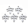 304 Stainless Steel Pendants X-STAS-N092-73-1