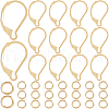 SOFPLATE 80Pcs 304 Stainless Steel Leverback Earring Findings STAS-SP0001-18G-1